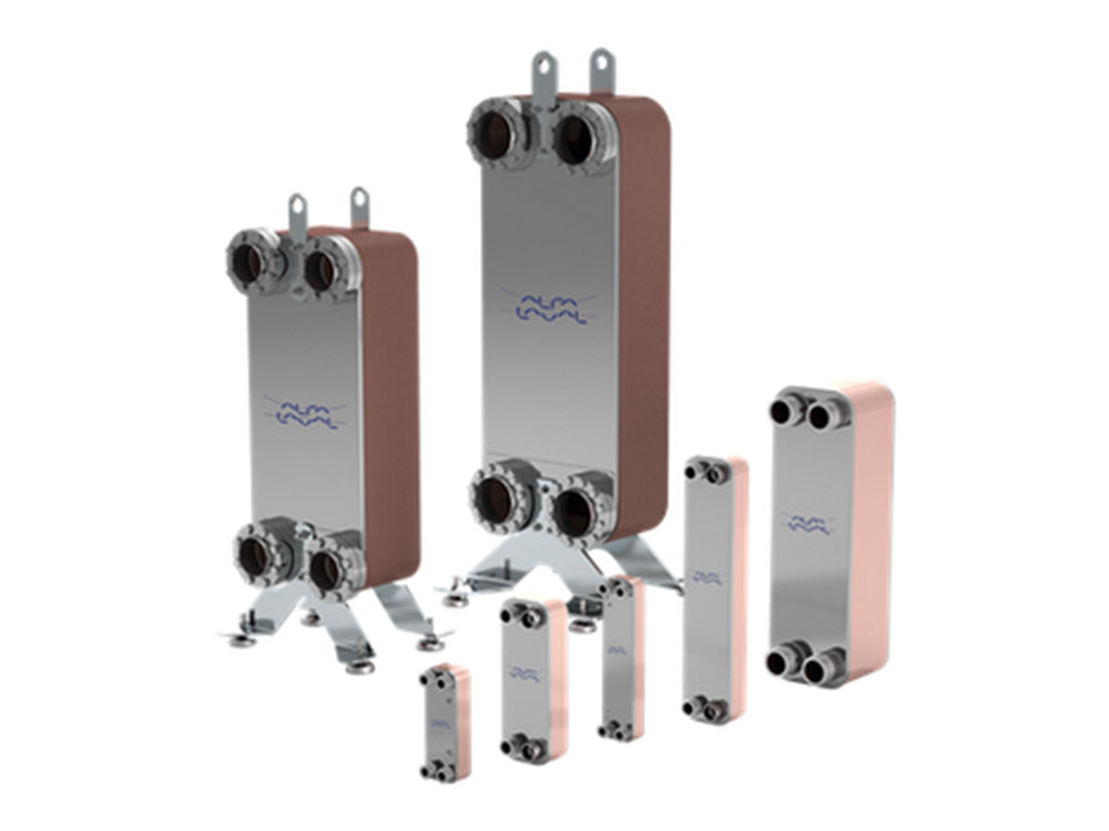 Gelöteter Wärmetauscher